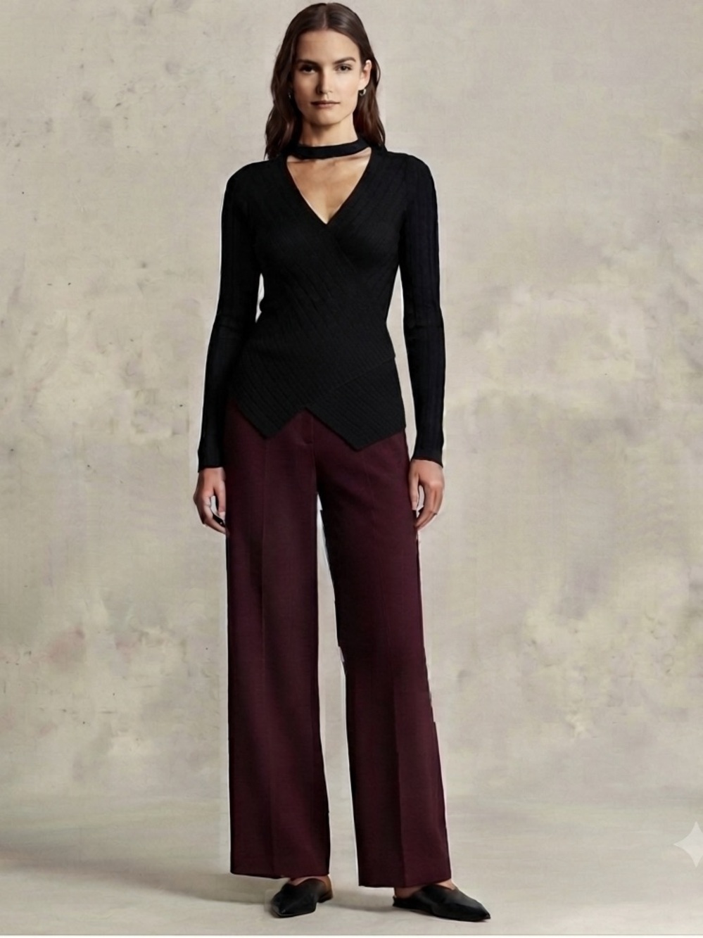 Wild Fable Wrap Front Sweater